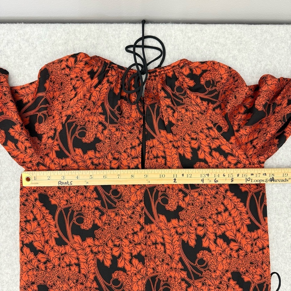 Aritzia  Le Fou Wilfred Tiered Long Sleeve Sundress size XXS - Picture 11 of 14